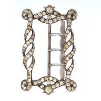 Edwardian SIiver & Paste Buckle | Parkin and Gerrish (UK)