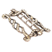 Edwardian SIiver & Paste Buckle | Parkin and Gerrish (UK)