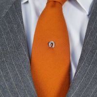 Edwardian Silver Lucky Horse Shoe Tie Pin | Parkin and Gerrish (UK)