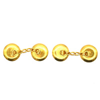 French 18ct Gold, Enamel, Pearl and Mother of Pearl Cufflinks | Parkin and Gerrish (UK)