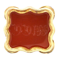 Georgian Gold Cased & Carnelian Seal With Monogram WCC | Parkin and Gerrish (UK)