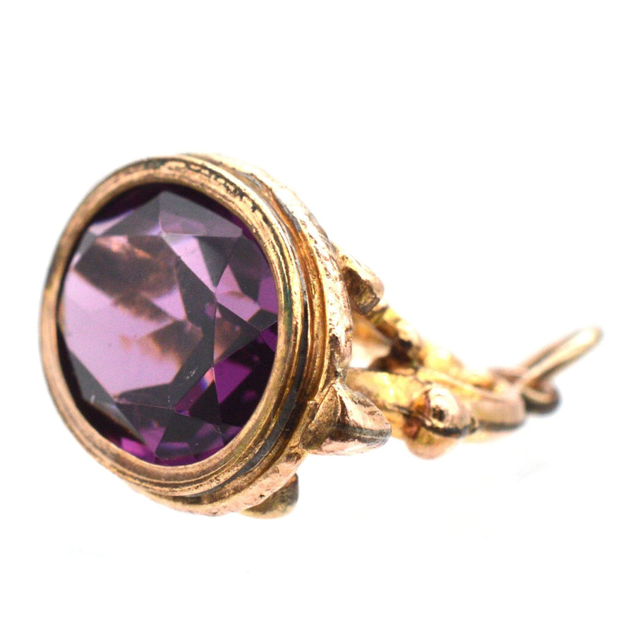 King William IV Georgian 9ct Gold Seal with an Amethyst | Parkin and Gerrish | Antique & Vintage Jewellery