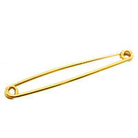 Large Victorian 9ct Gold Stock / Safety Pin Brooch | Parkin and Gerrish (UK)