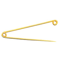 Large Victorian 9ct Gold Stock / Safety Pin Brooch | Parkin and Gerrish (UK)