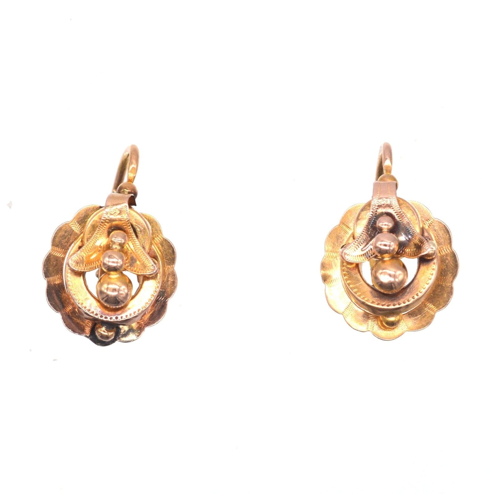 Spanish gold sales hoop earrings