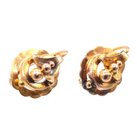 French 19th Century 18ct Gold Mini Hoop 