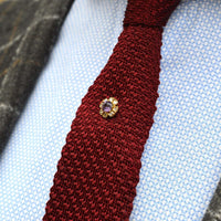 Late Victorian 15ct Gold, Amethyst and Diamond Cluster Tie Pin | Parkin and Gerrish (UK)