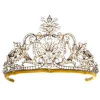 Late Victorian Silver Paste Tiara | Parkin and Gerrish (UK)