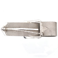 Mid Century Silver & Marcasite Buckle Brooch | Parkin and Gerrish (UK)