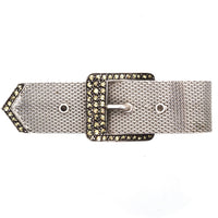 Mid Century Silver & Marcasite Buckle Brooch | Parkin and Gerrish (UK)