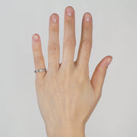 Modern 18ct White Gold Diamond Channel Setting Eternity Ring | Parkin and Gerrish (UK)