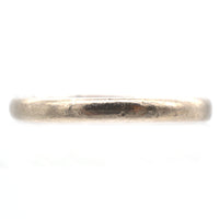 Modern 18ct White gold Wedding Ring (2.2mm) | Parkin and Gerrish (UK)