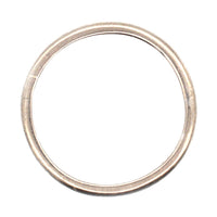 Modern 18ct White gold Wedding Ring (2.2mm) | Parkin and Gerrish (UK)