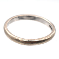 Modern 18ct White gold Wedding Ring (2.2mm) | Parkin and Gerrish (UK)