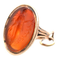 Regency Carnelian Roman Seal with an Intaglio of the Greek Goddess Daphne | Parkin and Gerrish (UK)