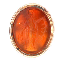 Regency Carnelian Roman Seal with an Intaglio of the Greek Goddess Daphne | Parkin and Gerrish (UK)
