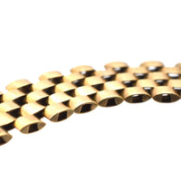 Retro 1940s 9ct Gold Tank Bracelet | Parkin and Gerrish (UK)