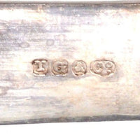 Set of 12 Late 19th Century Thomas Goode Silver Cutlery with Painted Meissen Porcelain Handles in Original Cases | Parkin and Gerrish (UK)