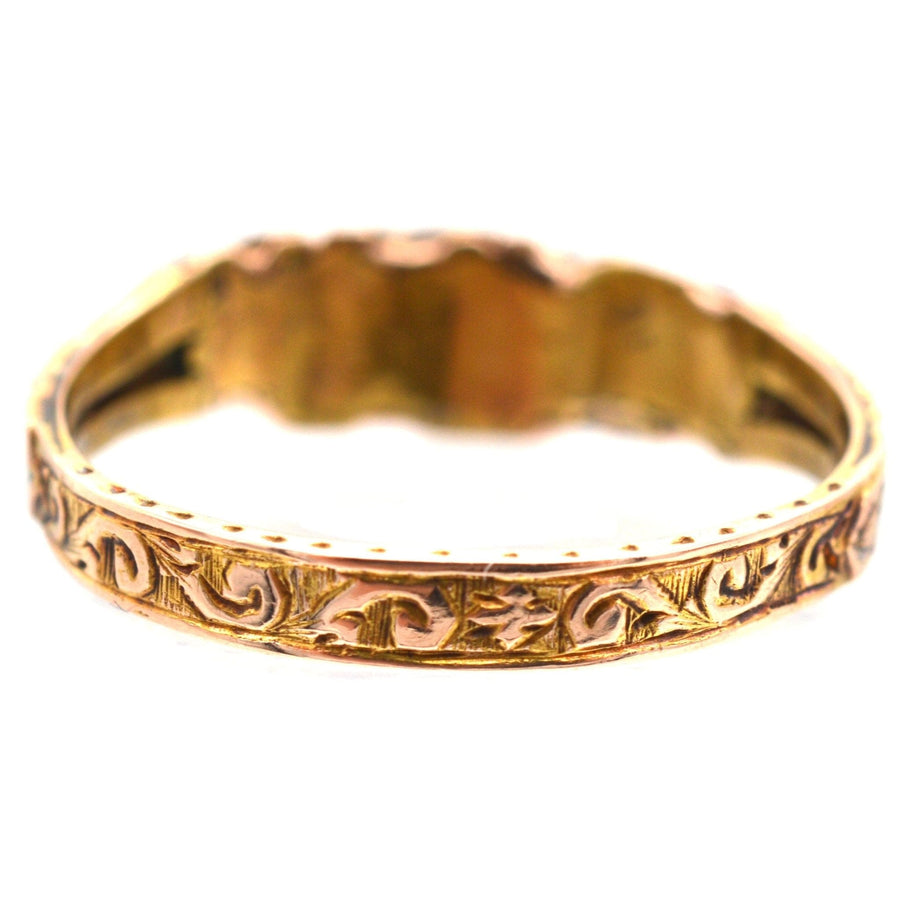 Victorian 15ct Gold Acrostic Ring Spelling 'Dearest' | Parkin and Gerrish | Antique & Vintage Jewellery