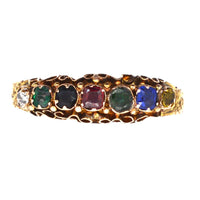 Victorian 15ct Gold Acrostic Ring Spelling 'Dearest' | Parkin and Gerrish (UK)