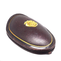 Victorian 18ct Gold & Turquoise Pavé Locket in Original Case | Parkin and Gerrish (UK)