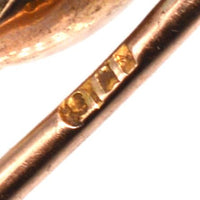 Victorian 9ct Gold Natural Blister Pearl Tie Pin | Parkin and Gerrish (UK)