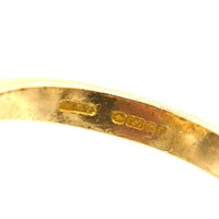 Vintage 18ct gold, Sapphire & Diamond Cluster Ring | Parkin and Gerrish (UK)