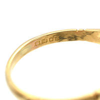 Vintage 1970s 18ct Gold Amethyst & Diamond Cluster Ring | Parkin and Gerrish (UK)