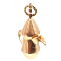 Vintage 9ct Gold Charm of a Middle Eastern Dallah Arabic Coffee Pot | Parkin and Gerrish (UK)