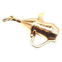 Vintage 9ct Gold Charm of a Middle Eastern Dallah Arabic Coffee Pot | Parkin and Gerrish (UK)