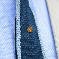 Vintage Gold Gilt Metal Face in Sun Tie Pin | Parkin and Gerrish (UK)