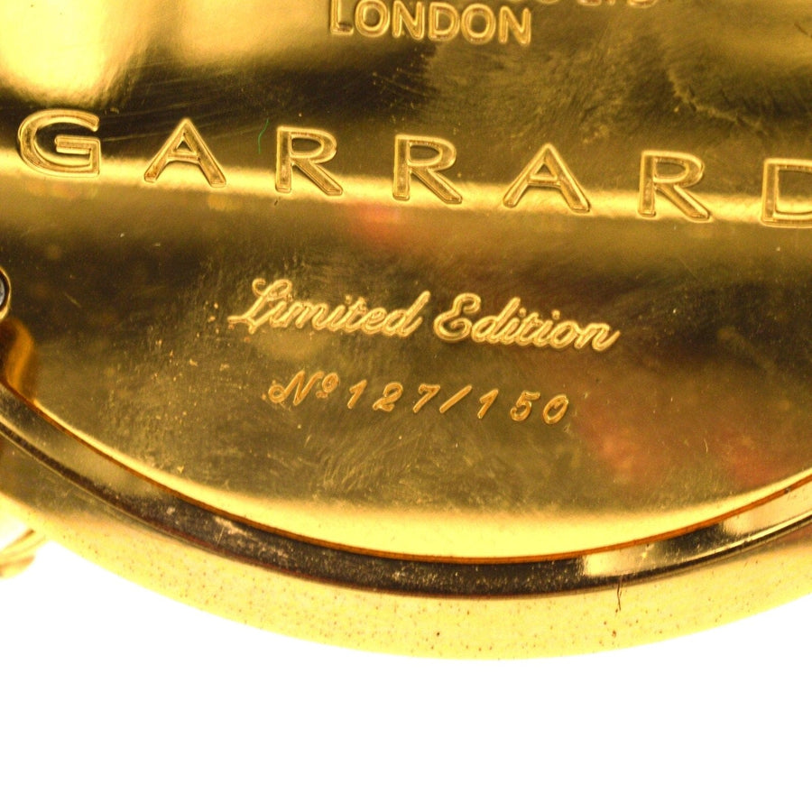 Vintage Limited Edition Travel Alarm Clock by Garrard of London in Original Box | Parkin and Gerrish | Antique & Vintage Jewellery