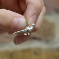 Vintage Silver Pheasant Bird Charm | Parkin and Gerrish (UK)