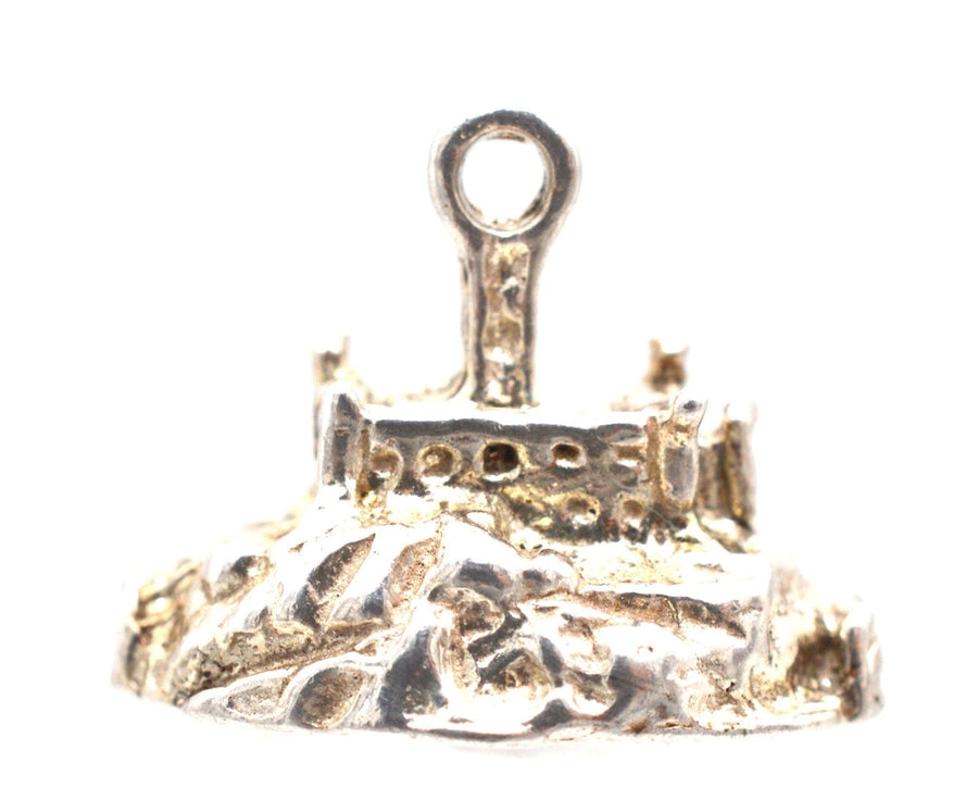 Vintage Silver Saint Michael's Mount Charm Pendant | Parkin and Gerrish | Antique & Vintage Jewellery