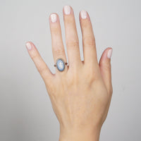 Vintage Silver Wedgwood Plaque Ring of Diana the Huntress | Parkin and Gerrish (UK)